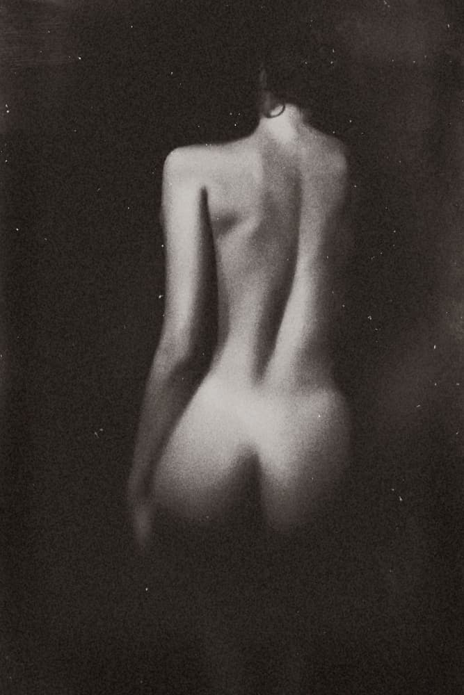 Artistic Nude Back by Bogdan Bouşcă — canvas wall art