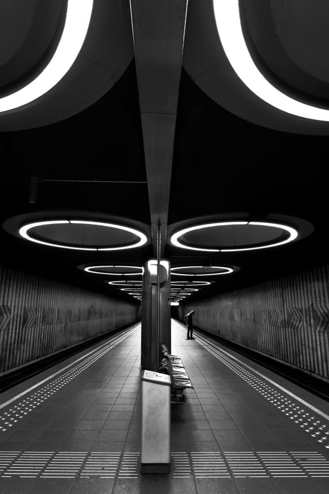 Modern Metro Perspective by Jorge Pimenta — canvas wall art
