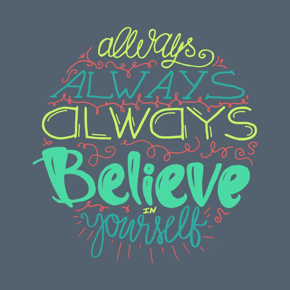 Colorful Motivational Quote by Marika Barsrsind β canvas wall art
