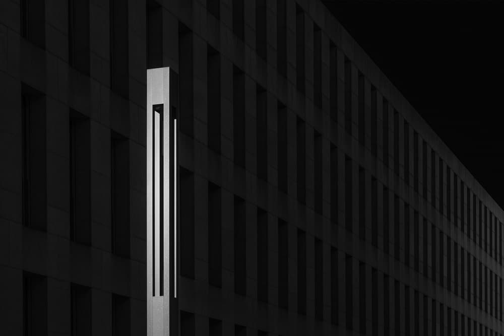 Modern Architectural Lines by Rolf Endermann — canvas wall art