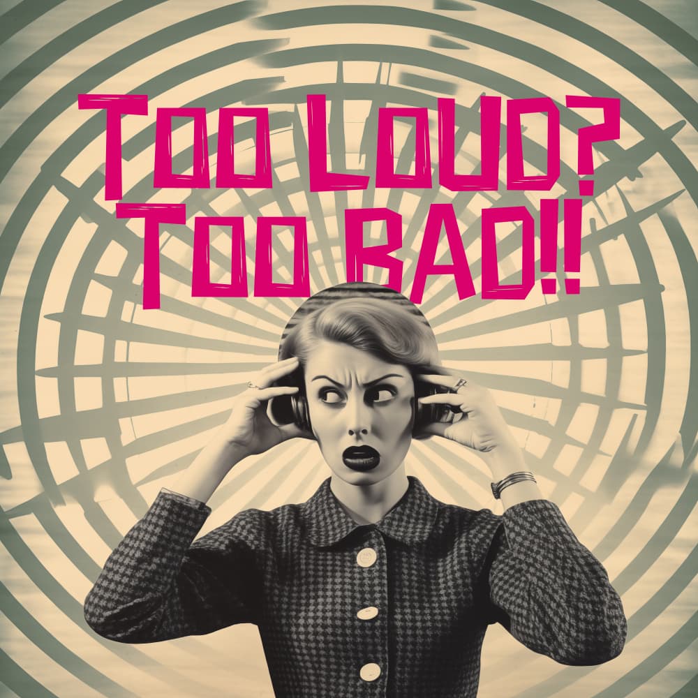 Too Loud Too Bad Woman by Andreas Magnusson — canvas wall art