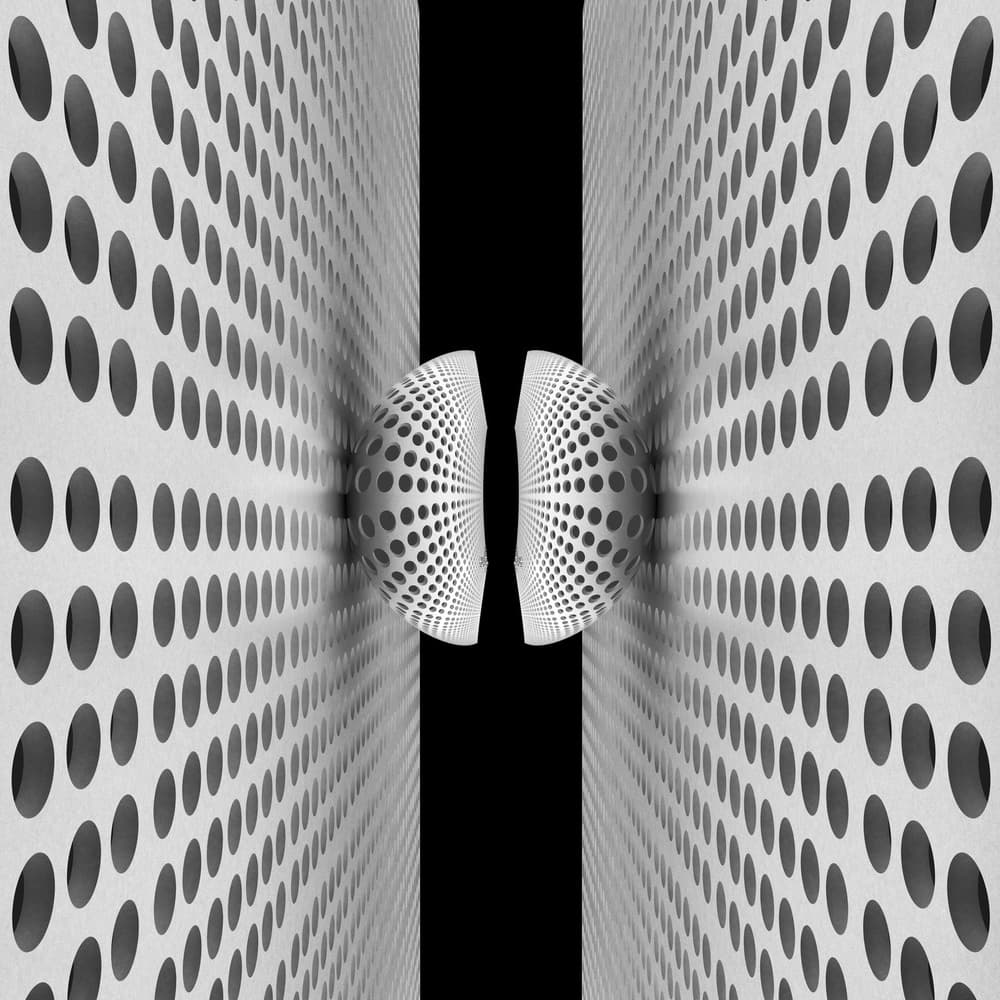 Geometric Perforated Design by Antonyus Bunjamin (Abe) — canvas wall art
