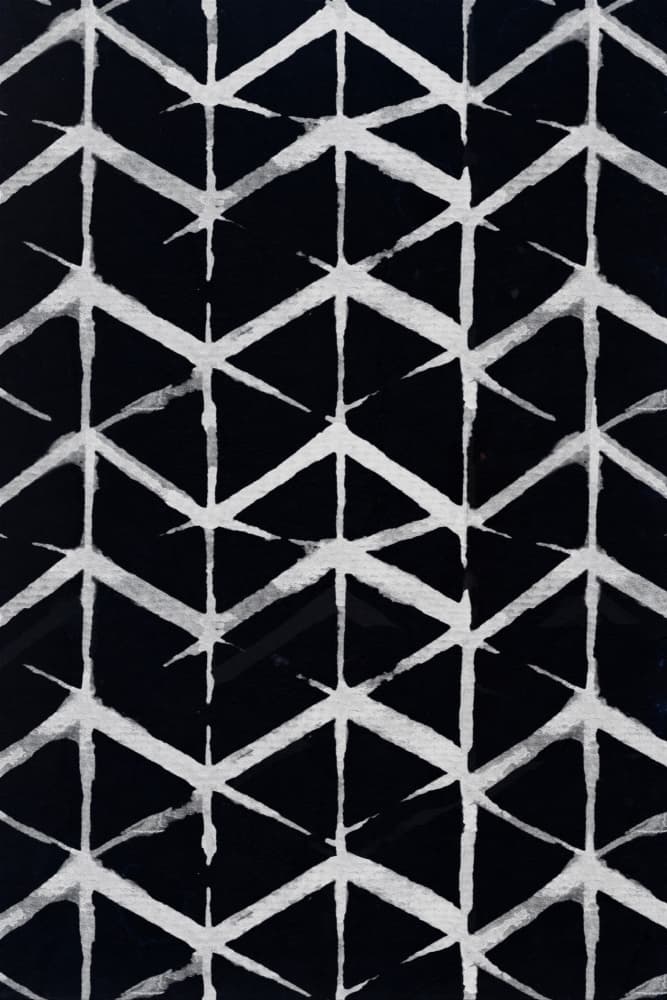 Textured Zigzag Pattern by Fun Qui — canvas wall art