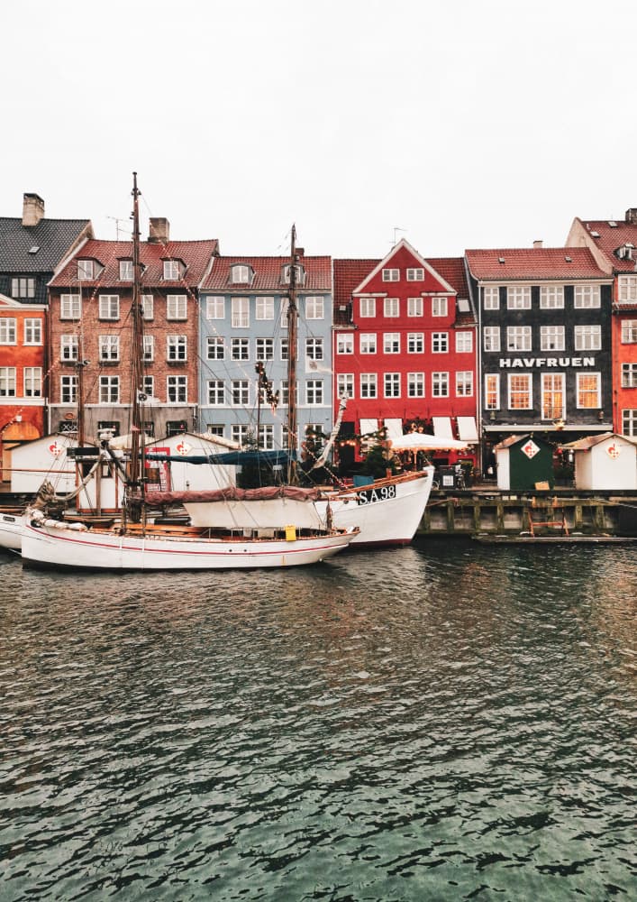 Copenhagenharbour Ratioiso by Talitha McQueen — canvas wall art