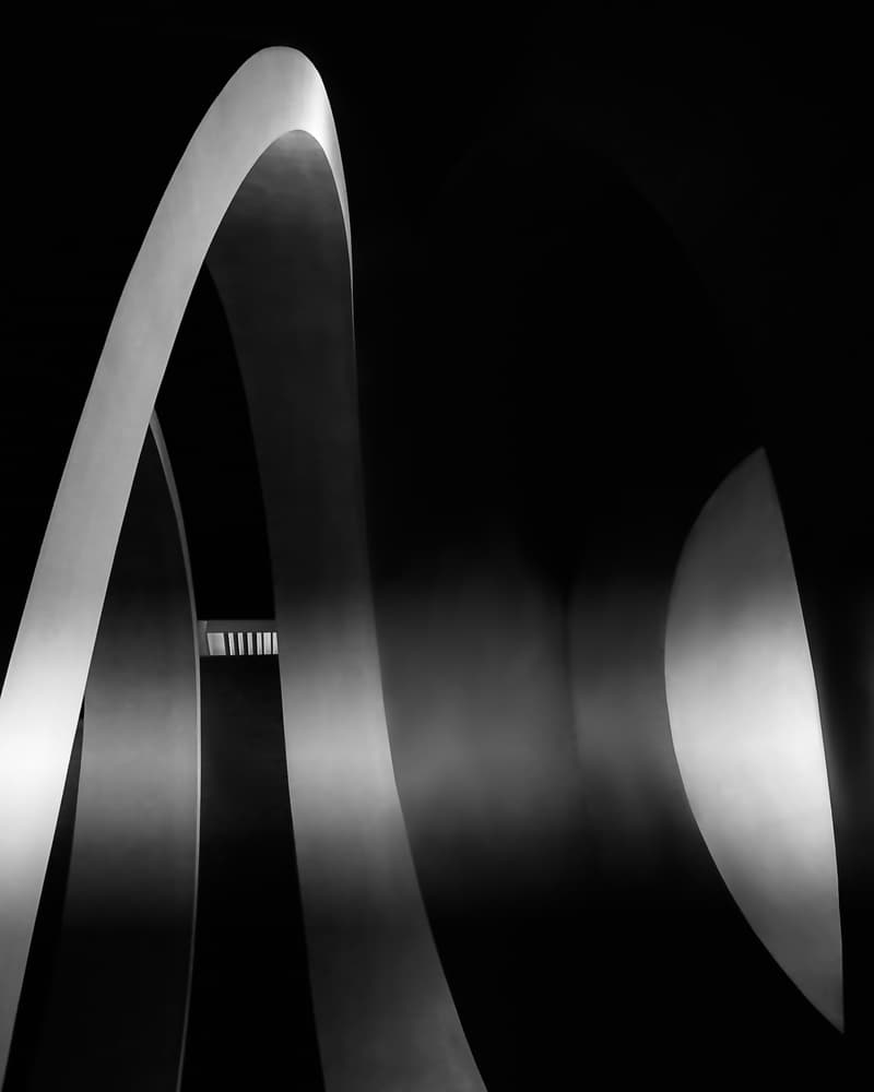 Dramatic Architectural Arches by Olavo Azevedo — canvas wall art