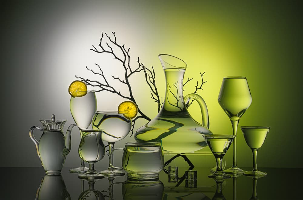 Refreshing Green Still Life by Lydia Jacobs — canvas wall art