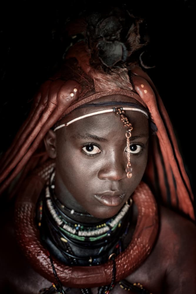 Striking African Woman by Trevor Cole — canvas wall art