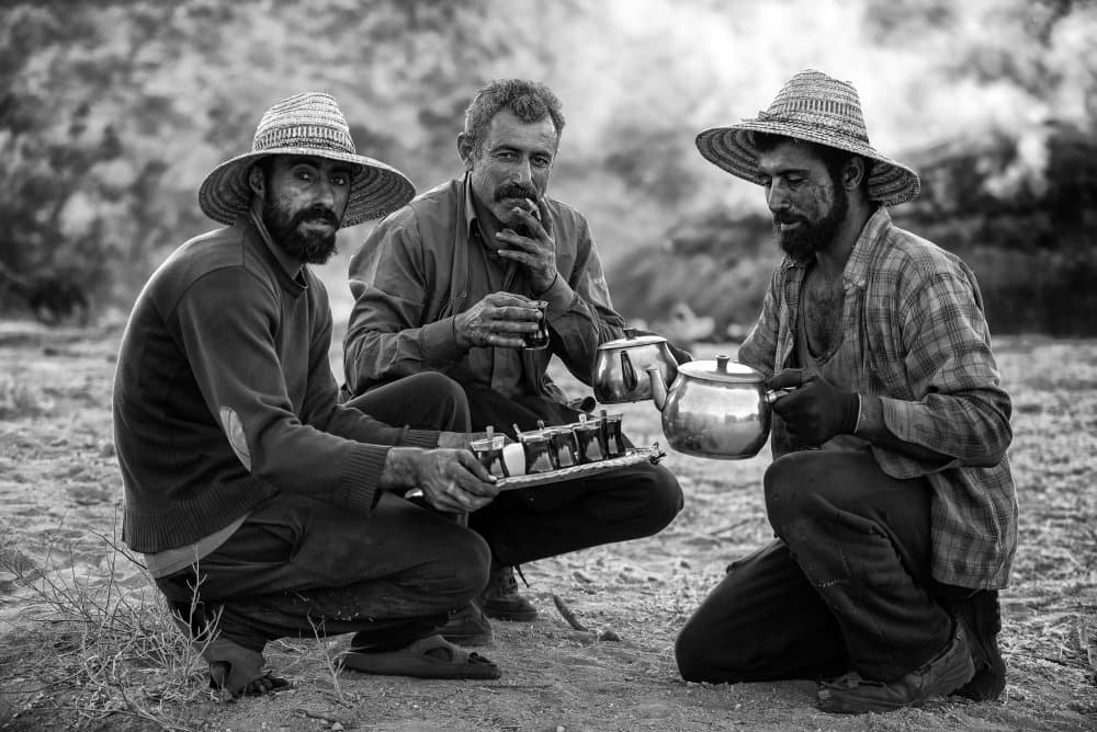 Desert Tea Time by durmusceylan — canvas wall art