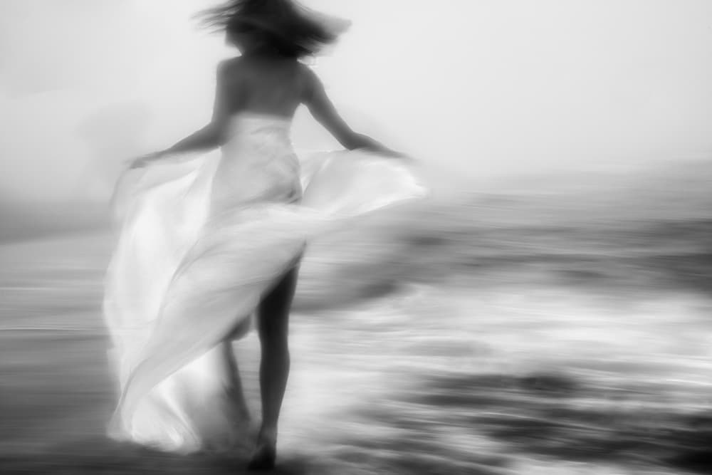 Dreamy Ocean Dance by Charlaine Gerber — canvas wall art
