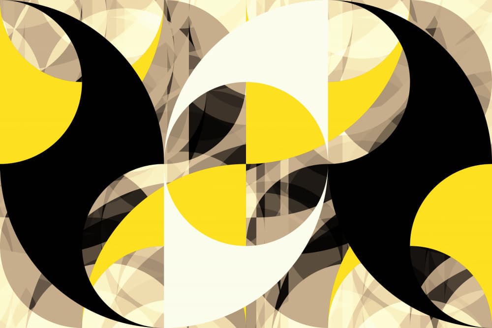 Modern Graphic Balance by Petr Strnad — canvas wall art
