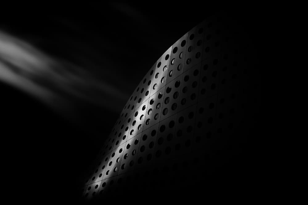 Modern Facade Glow by Jeroen van de Wiel — canvas wall art