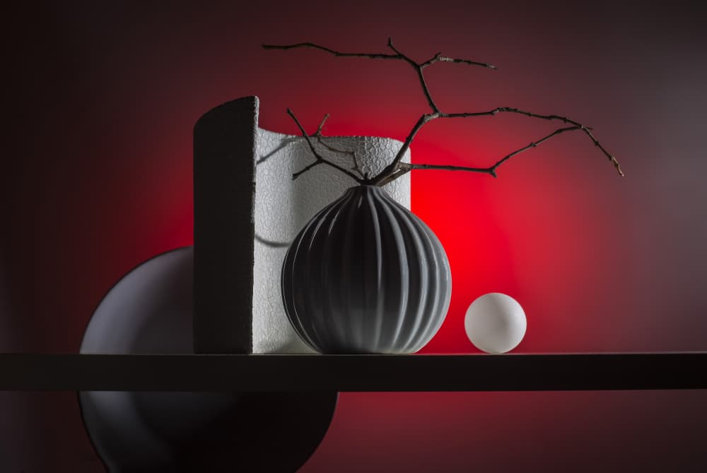 Elegant Still Life Composition by Evgeniy Popov — canvas wall art