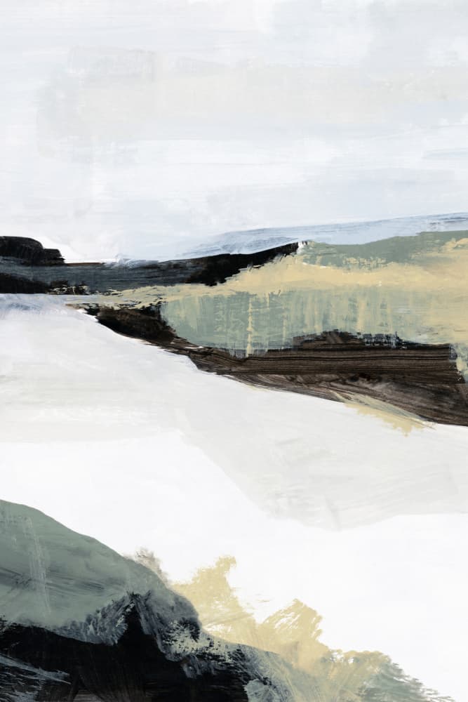 Calm Abstract Landscape by cartissi — canvas wall art