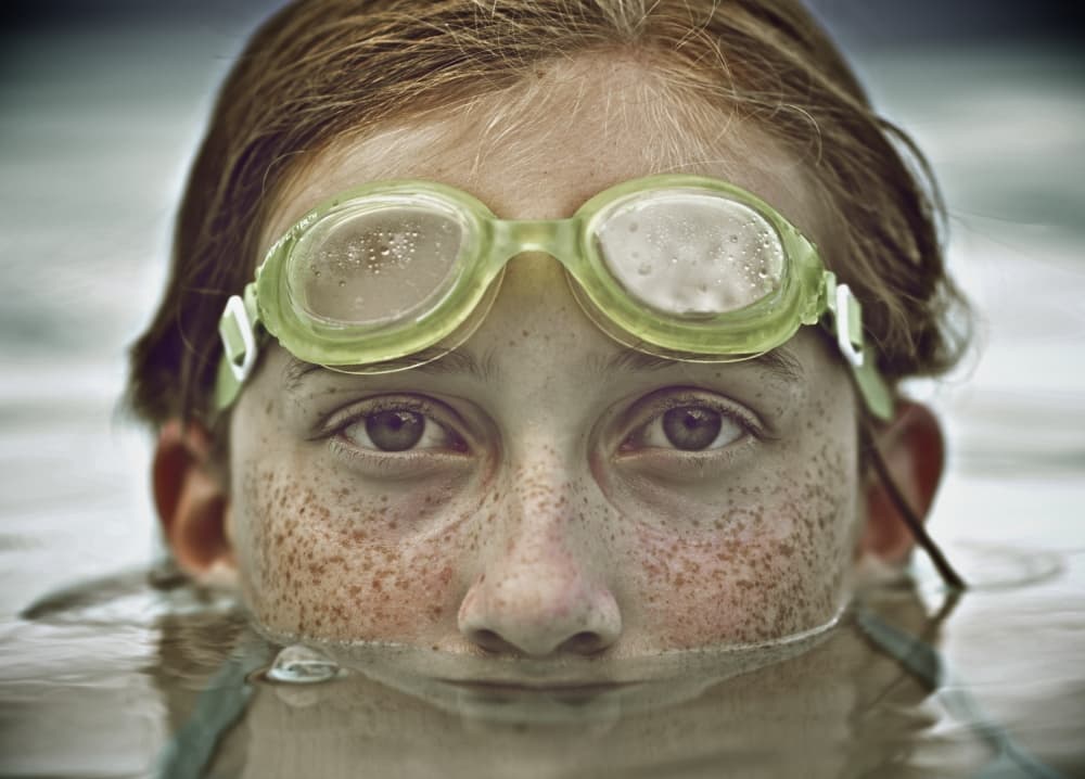 Water Level Gaze by Mike Melnotte — canvas wall art
