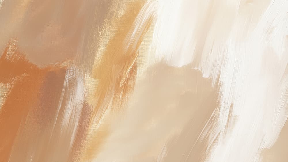 Warm Earth Brushstrokes by Marika Barsrsind β canvas wall art