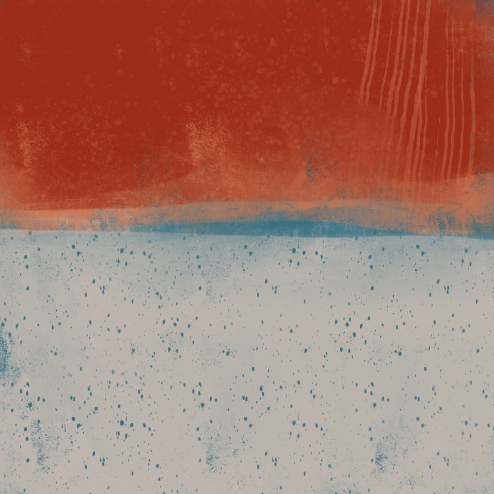 Abstract Horizon View by MANSI SAXENA — canvas wall art