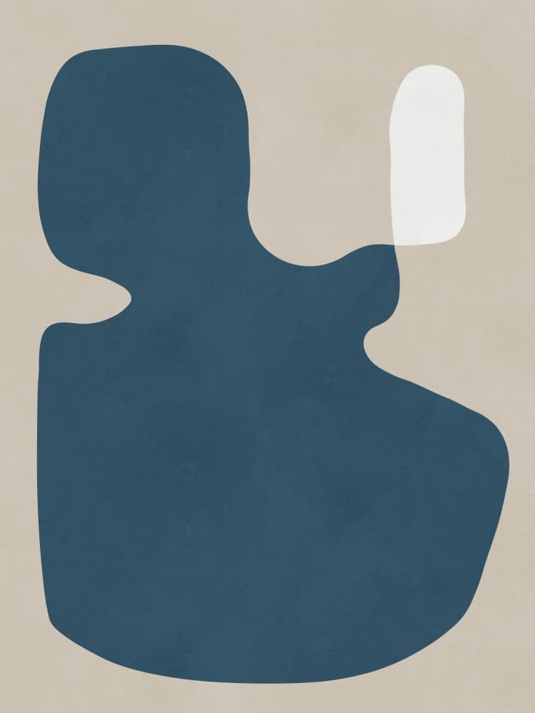 Fluid Abstract Shapes by Vitor Costa — canvas wall art