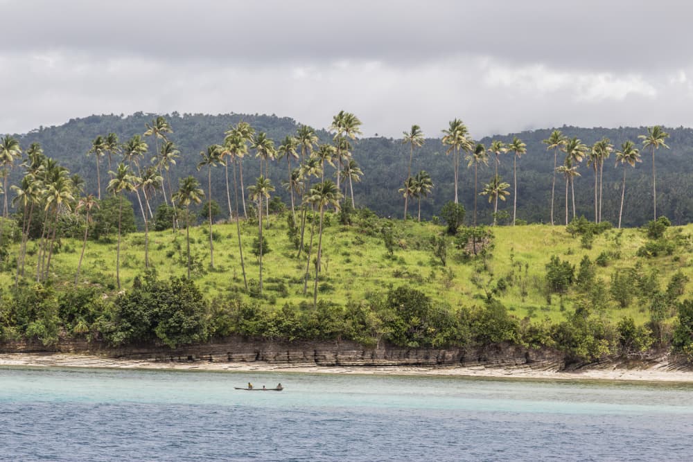 Tropical Island Serenity by Photolovers — canvas wall art