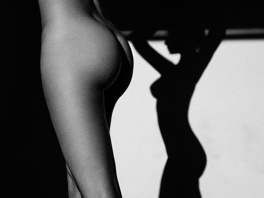 Sensual Shadow Play by Martin Krystynek MQEP — canvas wall art