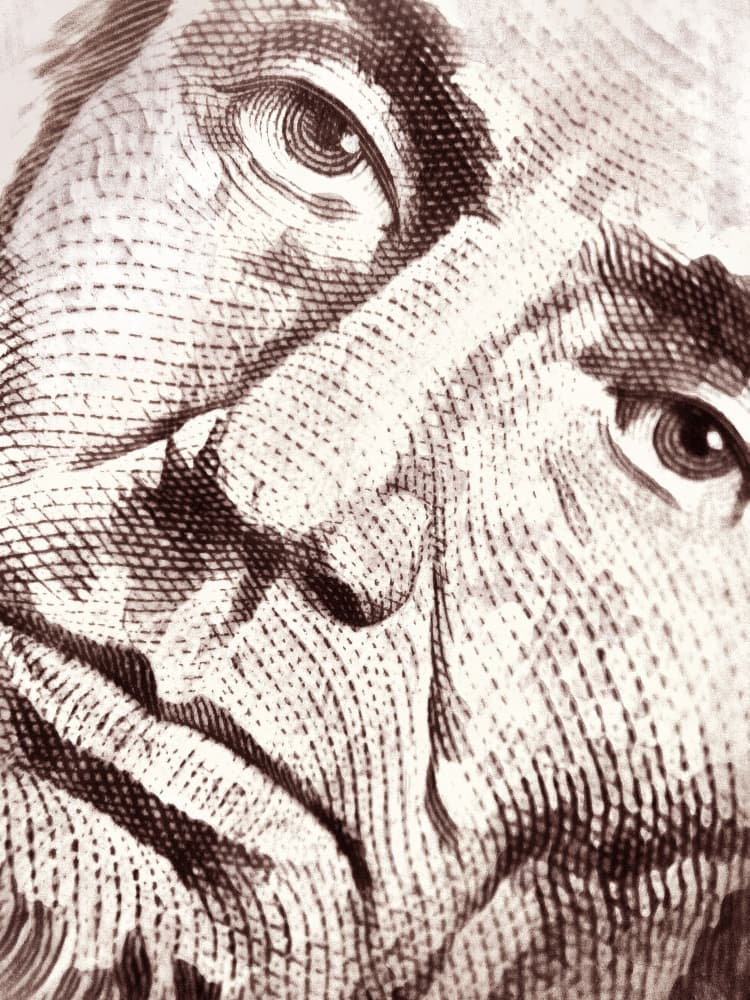 Classic Engraved Portrait by Pictufy Studio IV — canvas wall art