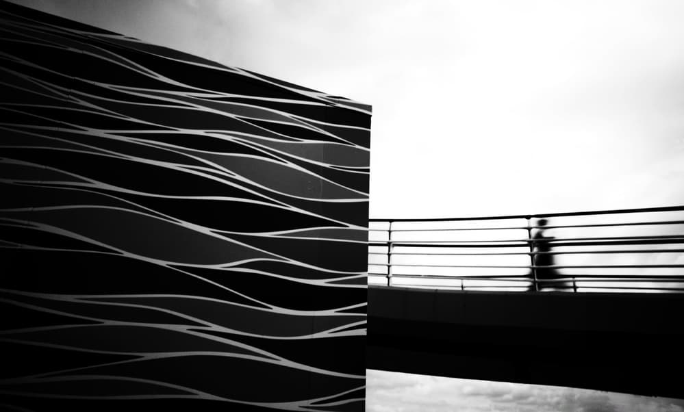 Dynamic Urban Lines by Ali Ayer — canvas wall art