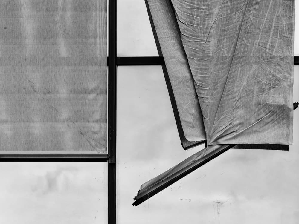 Geometric Fabric Shadow by Luc Vangindertael (laGrange) — canvas wall art