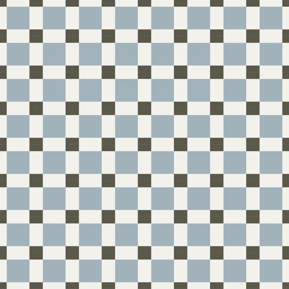 Geometric Grid Pattern by Little Dean — canvas wall art
