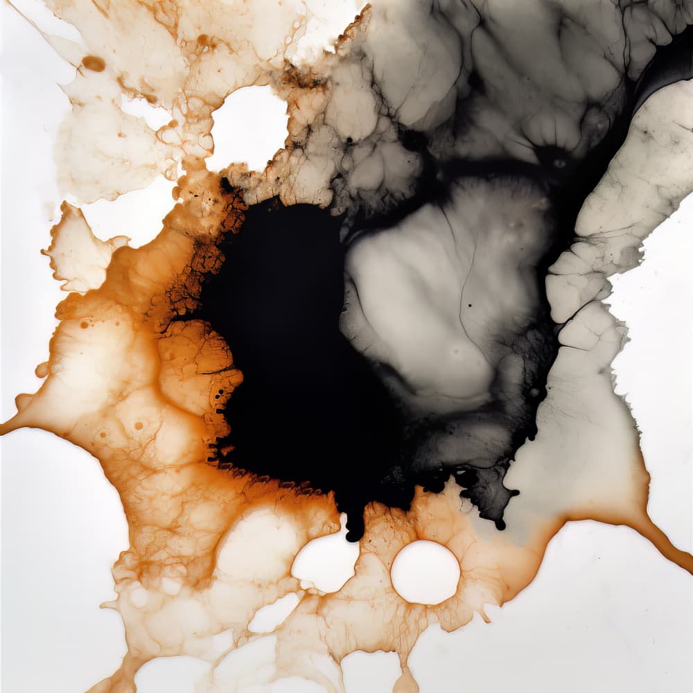 Fluid Earthy Abstract by Bilge Paksoylu — canvas wall art