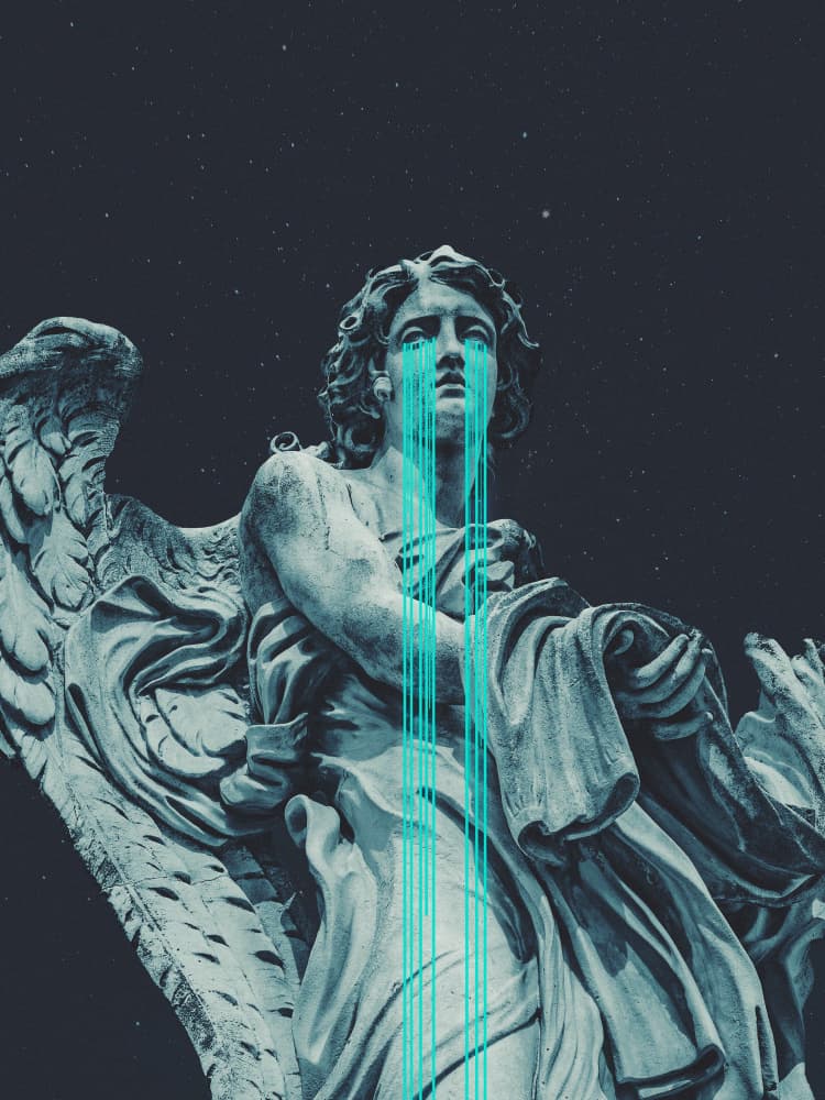 Angel Came by Frank Moth — canvas wall art