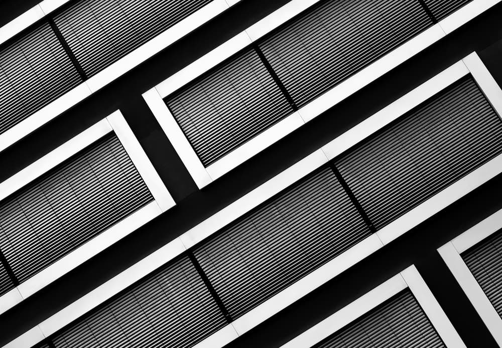 Abstract Urban Geometry by Hans-Wolfgang Hawerkamp — canvas wall art