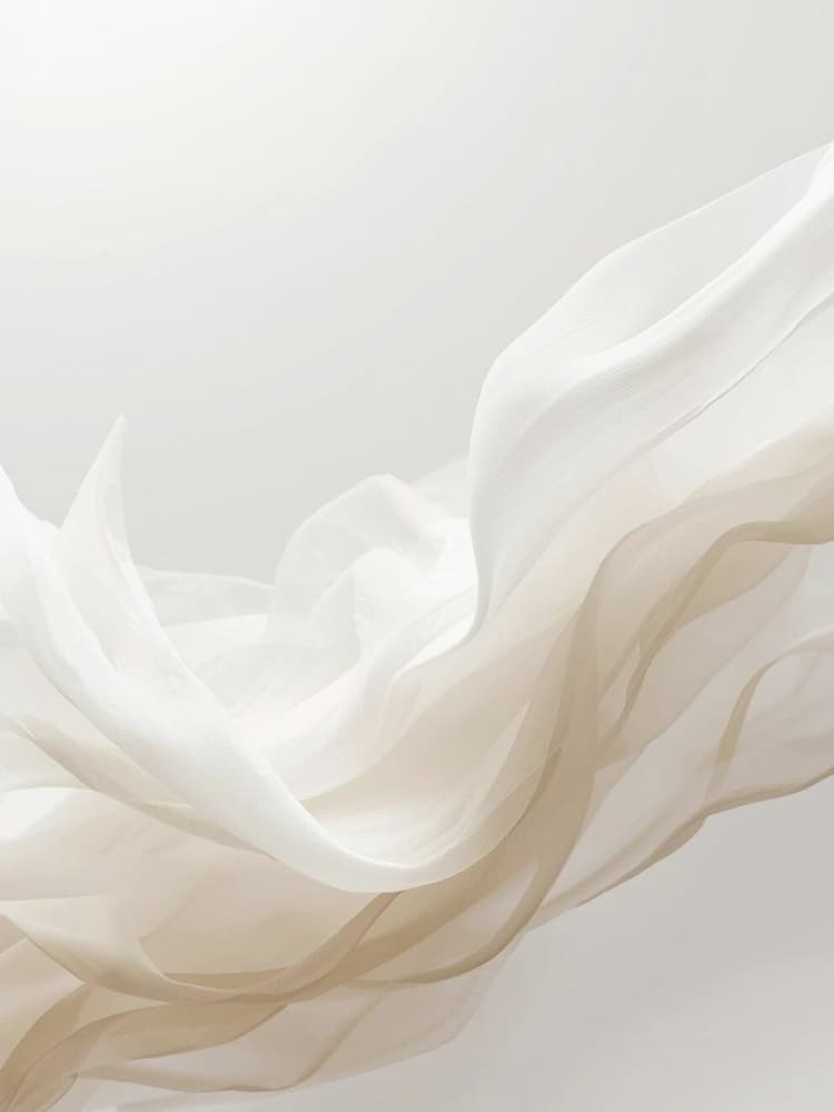 Soft Flowing Silk by Ohkimiko — canvas wall art