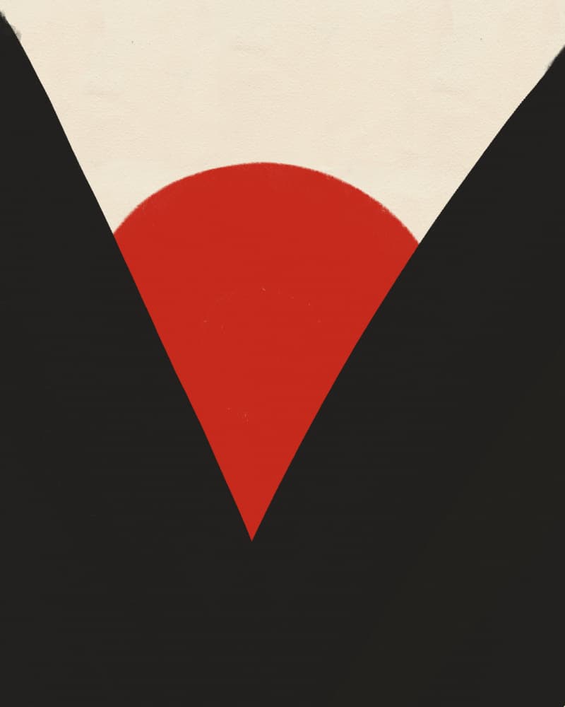 Abstract Mountain Sunscape by Deepthi s — canvas wall art