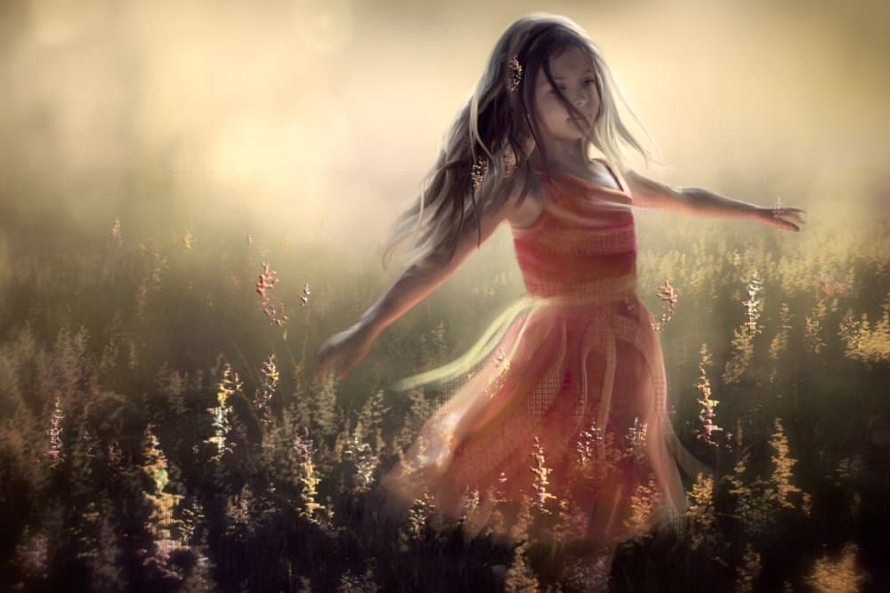 You’ll remain a child forever....... by Charlaine Gerber — canvas wall art