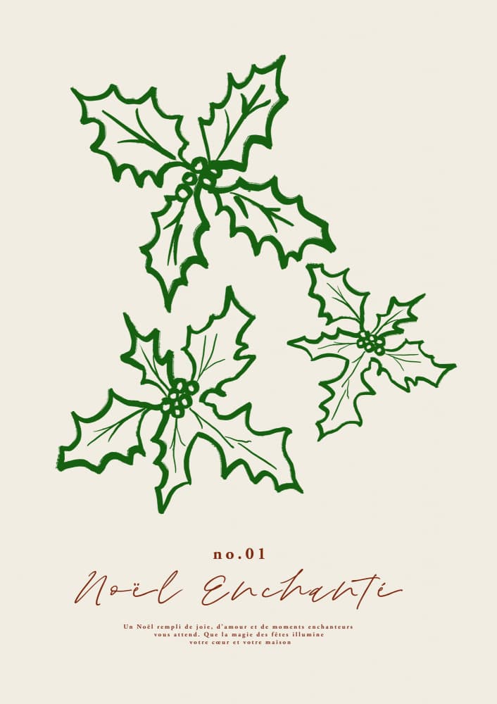 Noël enchanté by Treechild — canvas wall art