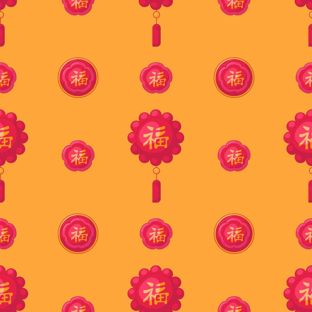 Chinese New Year Fortune by Marika Barsrsind β canvas wall art