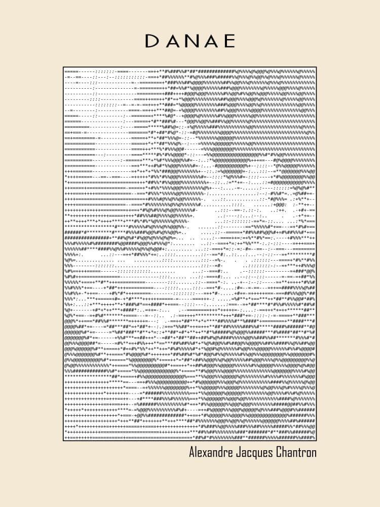Digital Danae Figure by Doa Project — canvas wall art
