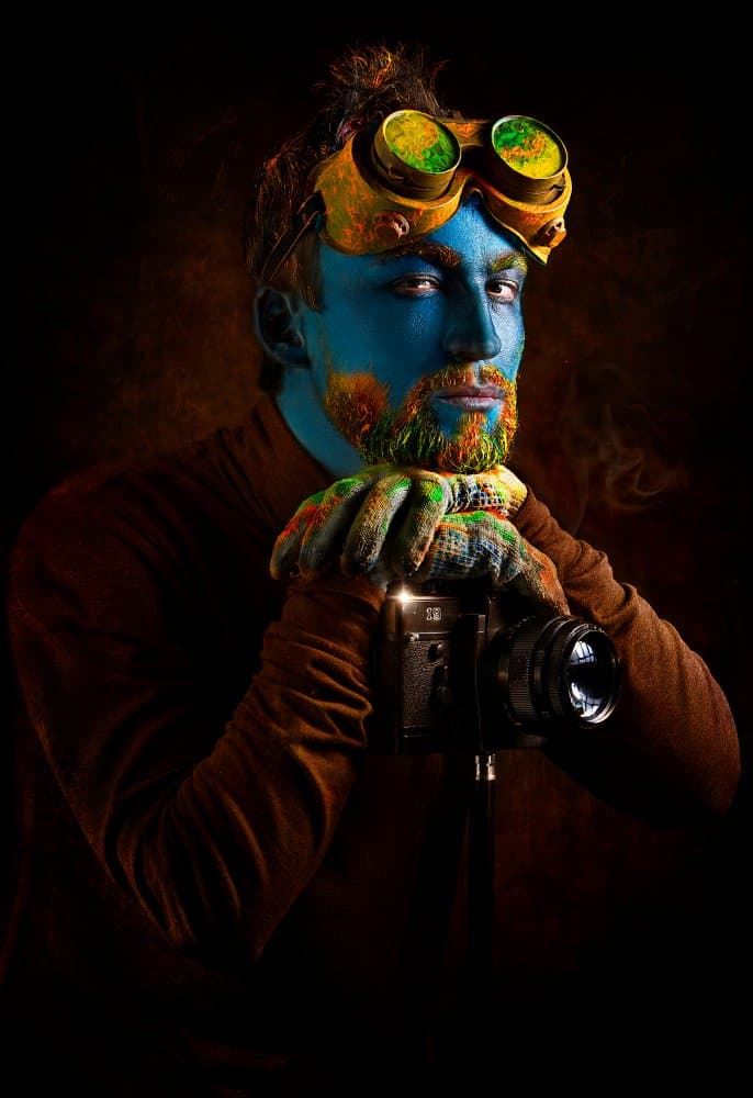 Steampunk Photographer by Ivan Kovalev — canvas wall art