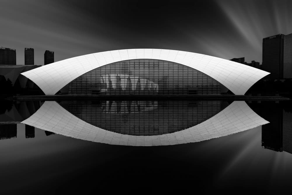 Modern Eye Reflection by Steven Zhou — canvas wall art