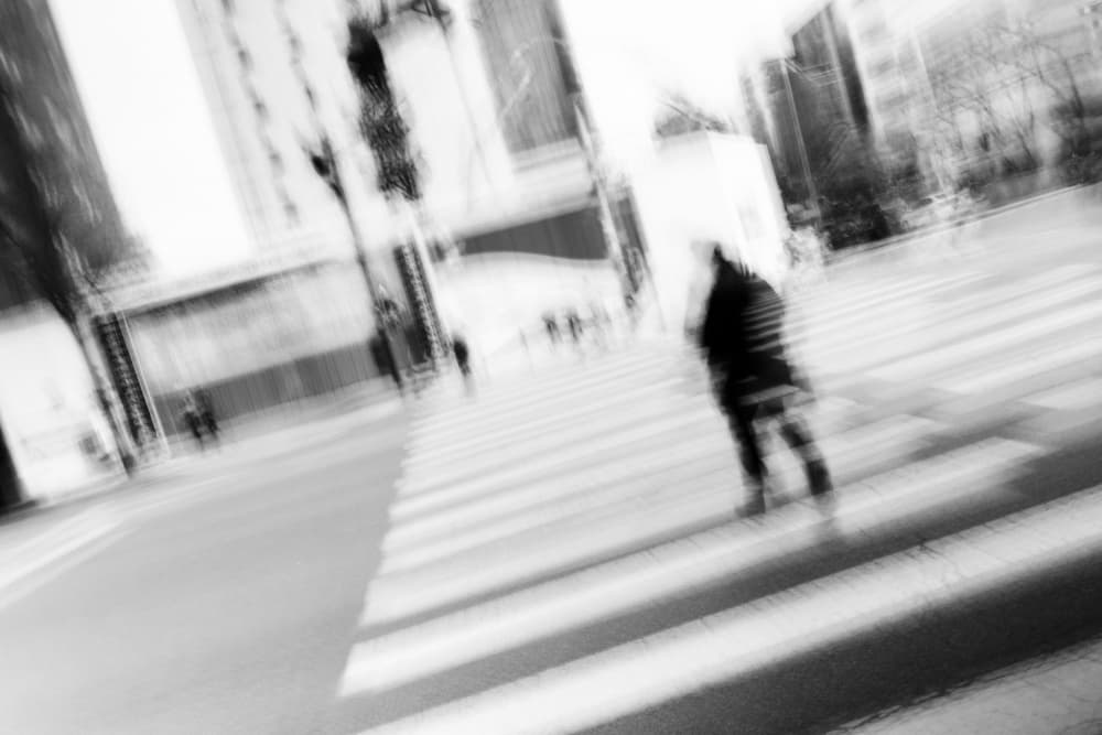 Urban Motion Blur by Swen MUN — canvas wall art