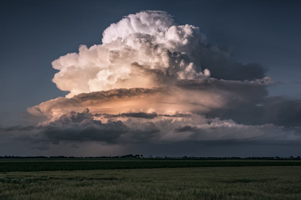 Thunderstorm by Stefan Hefele — canvas wall art