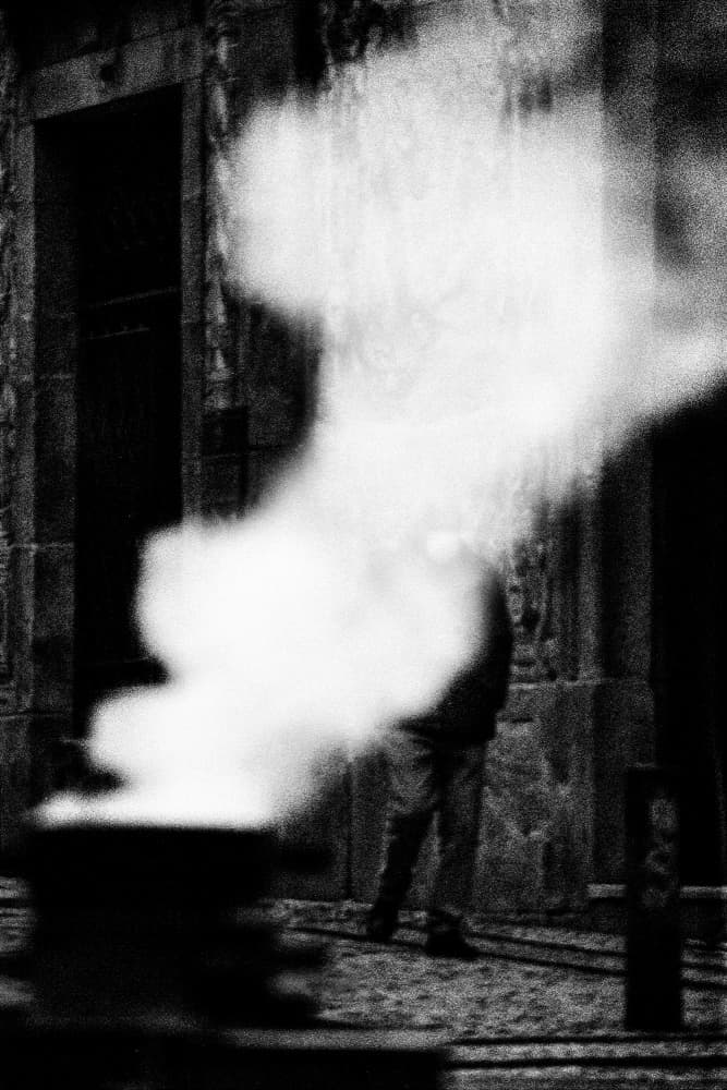 Man In Urban Steam by Paulo Abrantes — canvas wall art