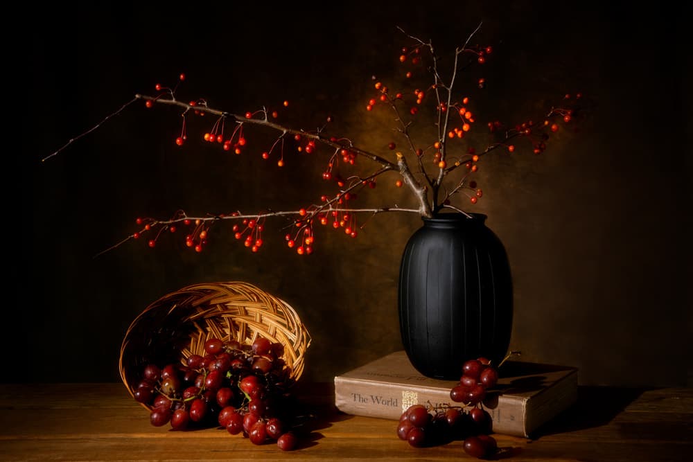 Moody Autumn Harvest by Dennis Zhang — canvas wall art