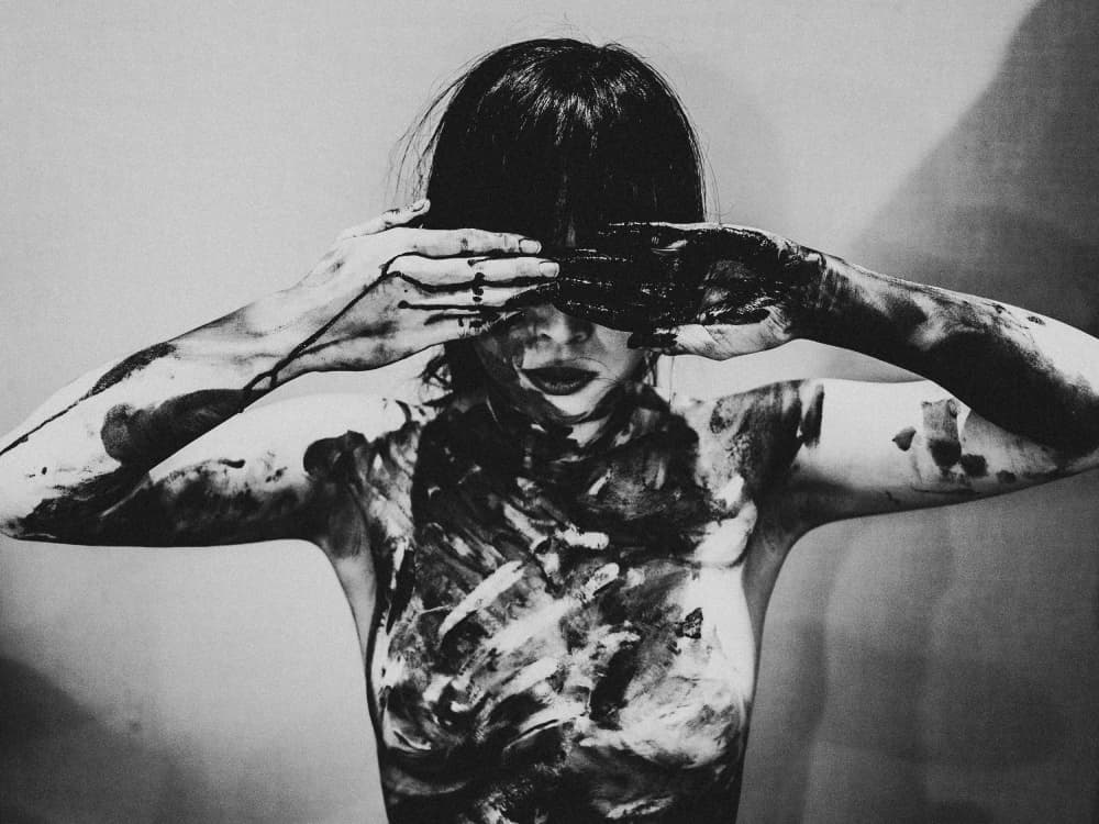 Painted Expression by Kurosaki Sangan — canvas wall art