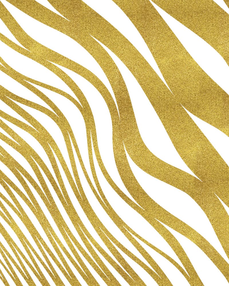Elegant Gold Waves by Uma Gokhale — canvas wall art