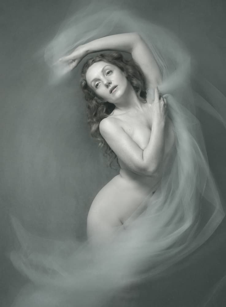 Ethereal Feminine Grace by Catherine Wang — canvas wall art