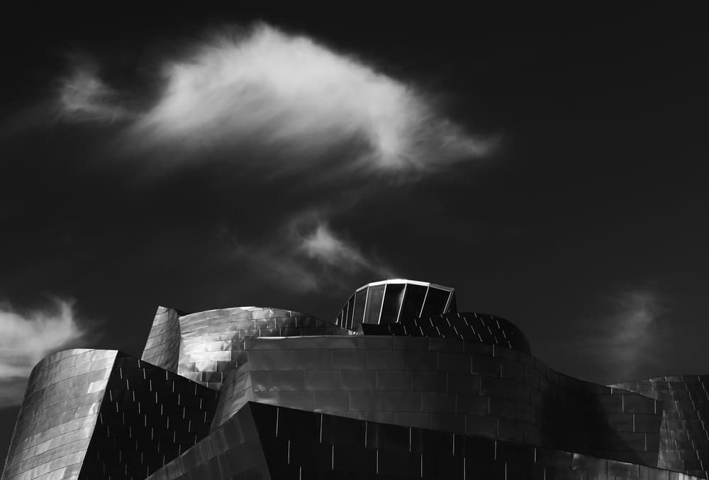 Dramatic Architectural Forms by Hans-Wolfgang Hawerkamp — canvas wall art