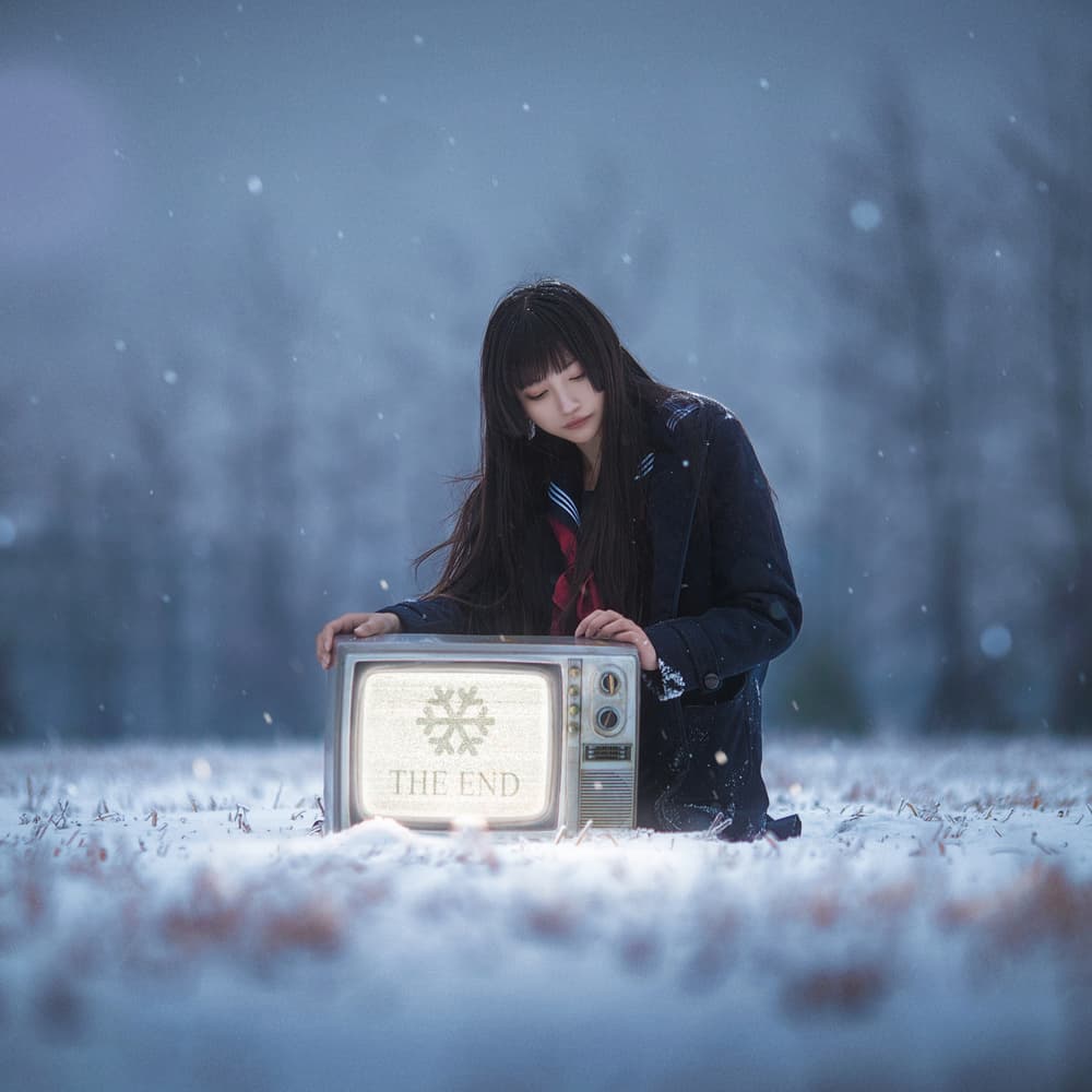 Winter Screen's End by Terry F — canvas wall art