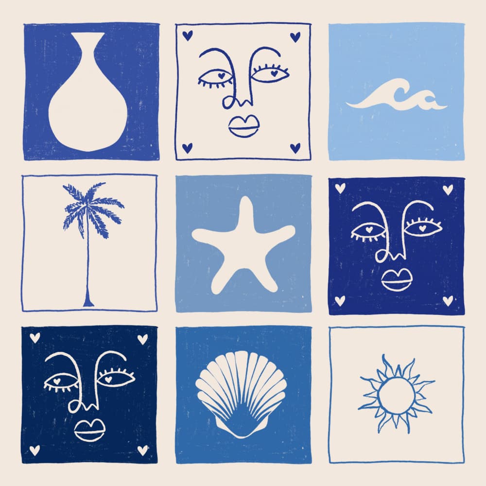 Sea Child by Shatha Al Dafai — canvas wall art
