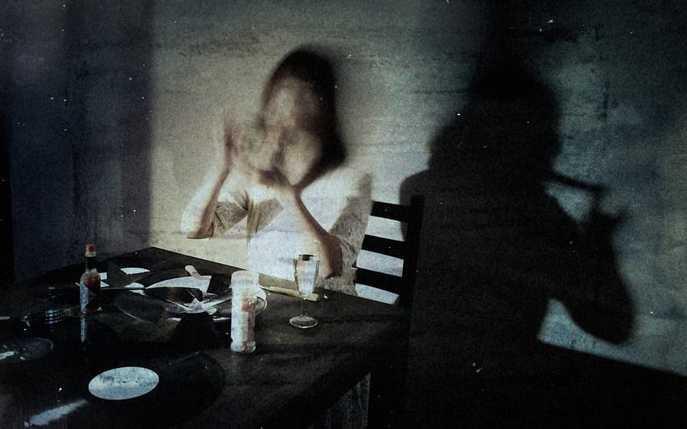 Mysterious Smoking Shadow by Teruhiko Tsuchida — canvas wall art