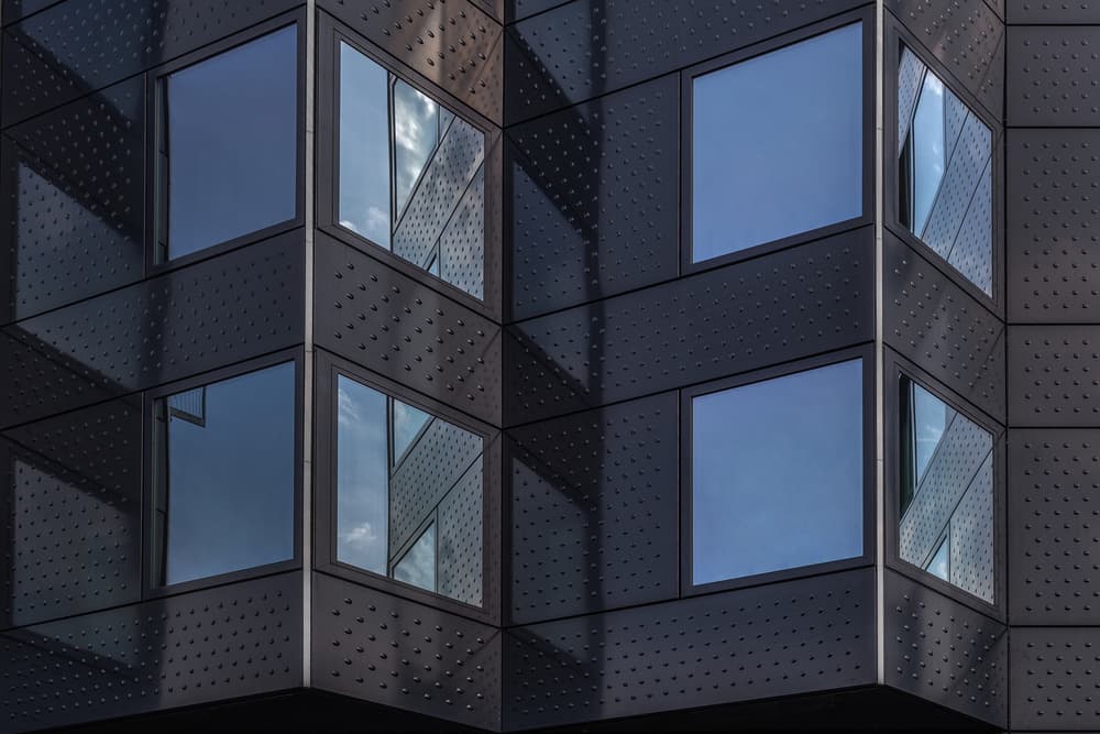 Modern Urban Reflections by Theo Luycx — canvas wall art